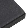 vidaXL Base per ombrellone Nero 45 x 45 x 45 cm Granito