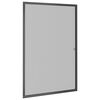 vidaXL Zanzariera per Finestre Antracite 90x120 cm