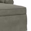 vidaXL Chaise Longe con Gonna Grigio chiaro 91 x 157 x 91 cm