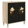 vidaXL Credenza BREMEN Sonoma 69 x 33 x 75 cm Legno ingegnerizzato