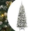 vidaXL Albero di Natale artificiale Bianco 180 cm