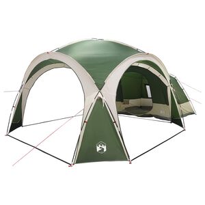 vidaXL Tenda Laterale Verde 410 x 410 x 250 cm Poliestere e Acciaio