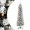vidaXL Albero di Natale artificiale con 300 LED Bianco 210 cm