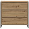 vidaXL Credenza Rovere Artigianale 79 x 36 x 75.5 cm Legno multistrato