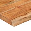 vidaXL Piano Tavolo 160x30x2,5 cm Rettangolare Legno Acacia Bordi Vivi
