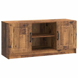 vidaXL Mobile TV Legno antico 102 x 34,5 x 47 cm Legno ingegnerizzato