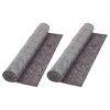 vidaXL Telo Protettivo per Pittori Antiscivolo 2 pz 50m 180g/m&sup2; Grigio