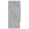 vidaXL Armadietto a Muro Grigio Cemento 60x31x70 cm Legno Multistrato