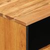 vidaXL Comodino 50x33x60 cm in Legno Massello di Acacia