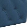 vidaXL Testata appesa Montaggio a parete Blu 150 x 55 x 7 cm Tessuto