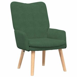 vidaXL poltrona Verde Giungla 63 x 67 x 94 cm Tessuto