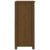 vidaXL Credenze 2 pz Ambrate 40x35x80 cm in Legno Massello di Pino