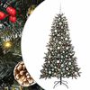 vidaXL Albero di Natale artificiale Verde 180 cm