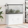 vidaXL Supporto per Acquario 101x41x58 cm in Legno Multistrato Bianco