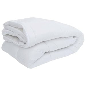 vidaXL Coprimaterasso Bianco 120x220 cm