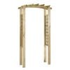 vidaXL Arco a Traliccio 110x60x210 cm in Pino Massello Impregnato