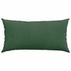 vidaXL Cuscini da Divano 2 pcs Verde Scuro 80 x 40 cm Tessuto in Cords