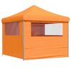 vidaXL Tenda Party Arancione 292 x 292 x 315 cm Tessuto Oxford