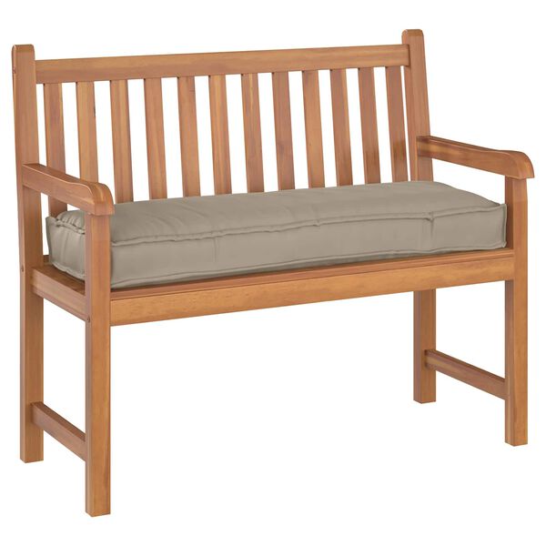 vidaXL Cuscino per panca pallet Talpa 120 x 40 x 8 cm Tessuto Oxford