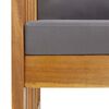 vidaXL Set Divani da Giardino 5 pz con Cuscini in Massello di Acacia