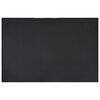 vidaXL Tappetino di Protezione Sportiva Nero 183 x 122 x 0,6 cm PVC