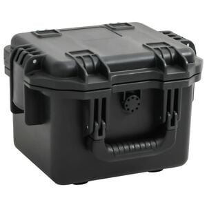 vidaXL Valigetta da Volo Portatile Nera 30x24,5x20 cm in PP