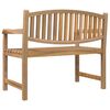 vidaXL Panca da Giardino 114x59x87 cm Legno Massello di Teak