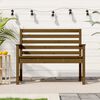 vidaXL Panca da Giardino Ambra 109x48x91,5 cm Legno Massello di Pino