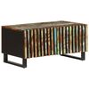 vidaXL Tavolino da Salotto 80x51x40 cm in Legno Massello di Acacia