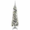 vidaXL Albero di Natale artificiale con 150 LED Bianco 150 cm