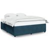 vidaXL Giroletto Blu 200x200 cm in Velluto
