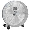 vidaXL Ventilatore a tamburo Argento 79 x 37 x 82 cm Alluminio