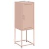 vidaXL Credenza Rosa 36x39x107 cm in Acciaio