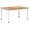 vidaXL Tavolino da salotto Bianco 50 x 68,5 x 36 cm