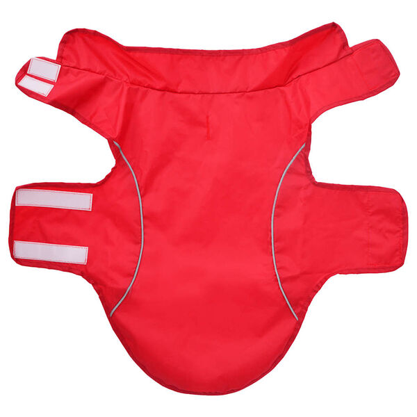 vidaXL Impermeabile per Cani con Strisce Riflettenti Poliestere XS