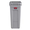 Rubbermaid Contenitore Slim Jim 60 L Grigio