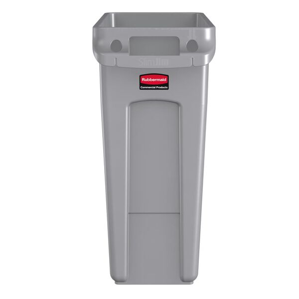 Rubbermaid Contenitore Slim Jim 60 L Grigio