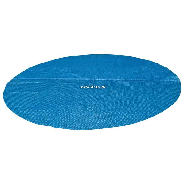 Intex Copertura Solare per Piscina Blu 348 cm in Polietilene