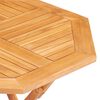 vidaXL Set da Pranzo per Giardino 5 pz in Legno Massello di Teak