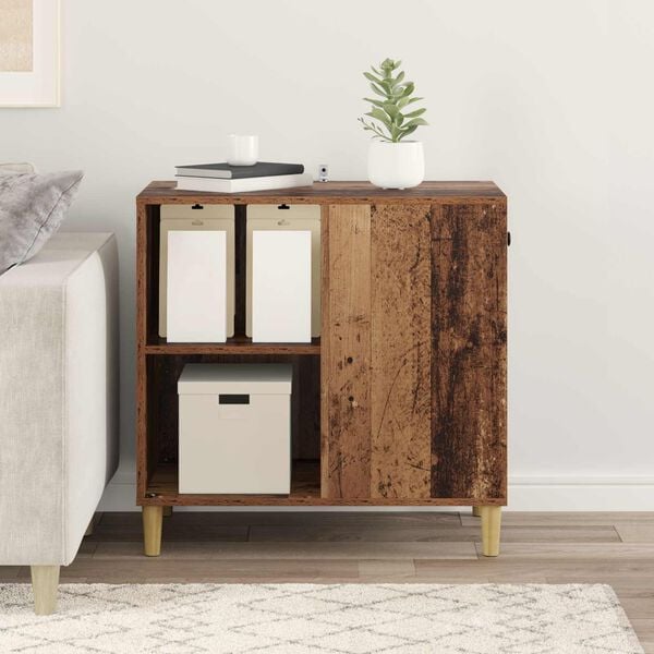 vidaXL Casa per Gatti Legno vecchio 72 x 42.5 x 70 cm