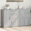 vidaXL Credenze 2 pz Grigio Sonoma 60x31x70 cm in Legno Multistrato
