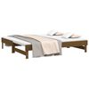 vidaXL Dormeuse Estraibile Ambra 2x(75x190) cm Legno Massello di Pino