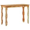 vidaXL Tavolo Consolle 110x40x76 cm in Legno Massello di Recupero