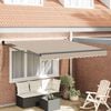 vidaXL Tenda da Sole Beige 300 x 250 x 165 cm Poliestere