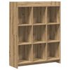 vidaXL Libreria 9 livelli 87,5 x 30 x 111 cm Legno ingegnerizzato