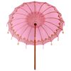 vidaXL Parasol Balinese Rosa 215 x 215 x 260 cm