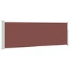 vidaXL Tenda Laterale Retrattile per Patio 100x314 cm Marrone