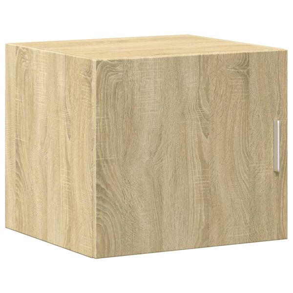 vidaXL Mobile a Parete Rovere Sonoma 45x42,5x40 cm Legno Multistrato