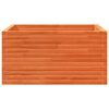 vidaXL Fioriera Giardino Marrone Cera 90x90x46 cm Legno Massello Pino