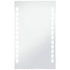 vidaXL Specchio da Parete a LED per Bagno 60x100 cm